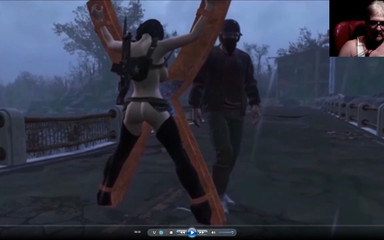 Fallout 4 Guy: První obrovský milenec ambasadorů a roztažený zadek a kundička