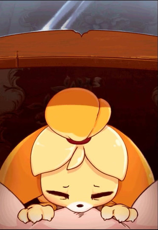 Velvixian 3 Furry: Isabelle Blowjob (chlupatý sex)