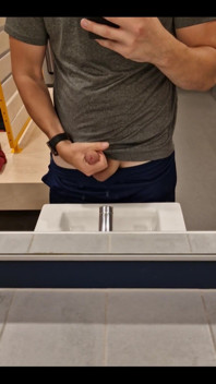 At the Gym Without Underwear Is Fun!