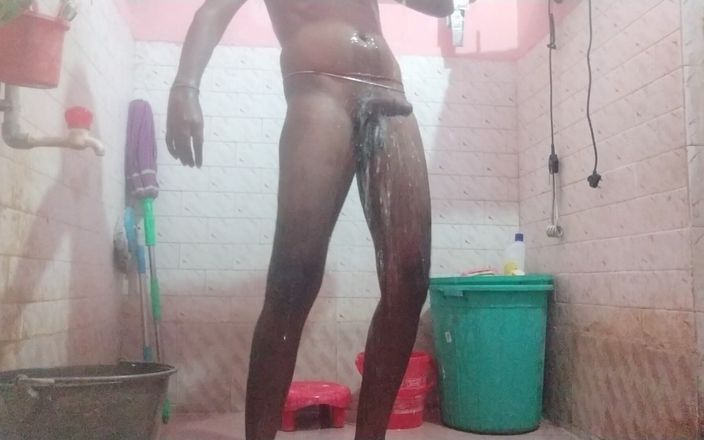 Tamil 10 inches BBC: Sexy Night Bath Tamil 10 Inches BBC