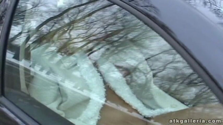 ATK Fans (Solo): Crissy masturbates in the car