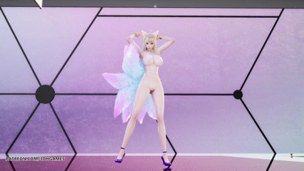 3D-Hentai Games: [MMD] Chung Ha - Gioca a kda Ahri la sexy danza...