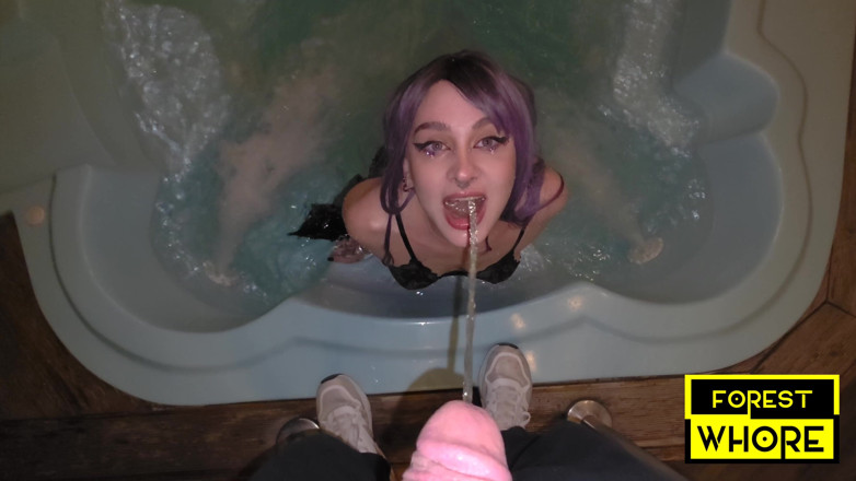Forest-Whore: Insane Jacuzzi Anal Play- Fisting, Speculum &amp; Piss Play
