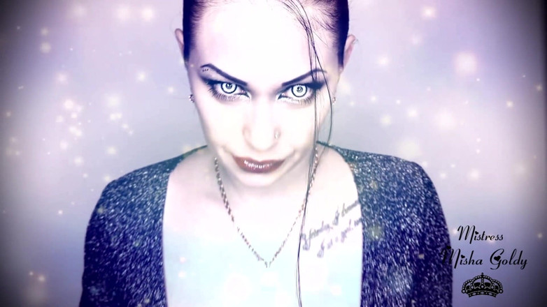 Goddess Misha Goldy: My Dumb Clip Junky