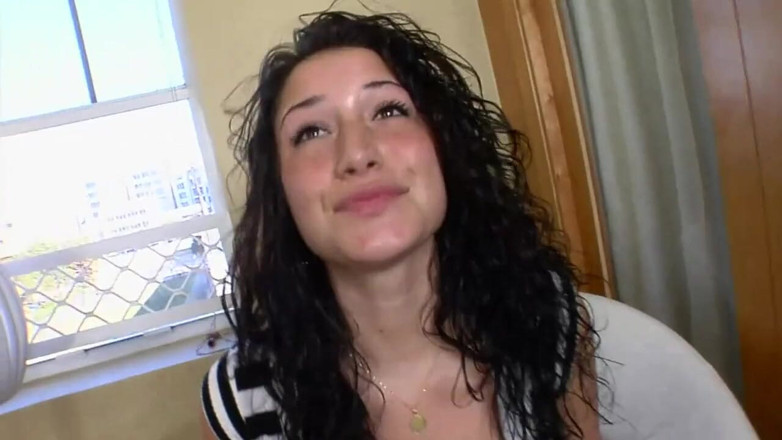 Just Great Ass: Brunette with big ass takes a good cock inside her...