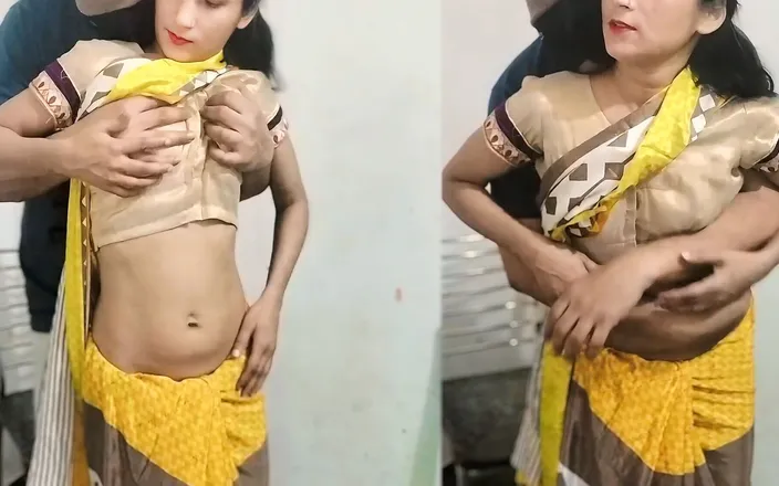 NAASRIN KHAN: 德西哥被扫地，姐夫从后面操了她
