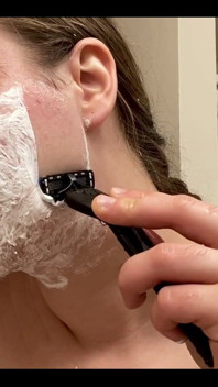Shaving My Facial Hair
