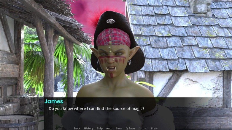 Maayon Plays: 通过提供邋遢的口交来帮助海盗甘塔在屁股湾放松