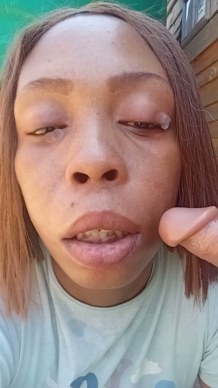 AnalEbony: Face Fetish, Lip Ferish, Extreme Close-up Countdown to Cum.