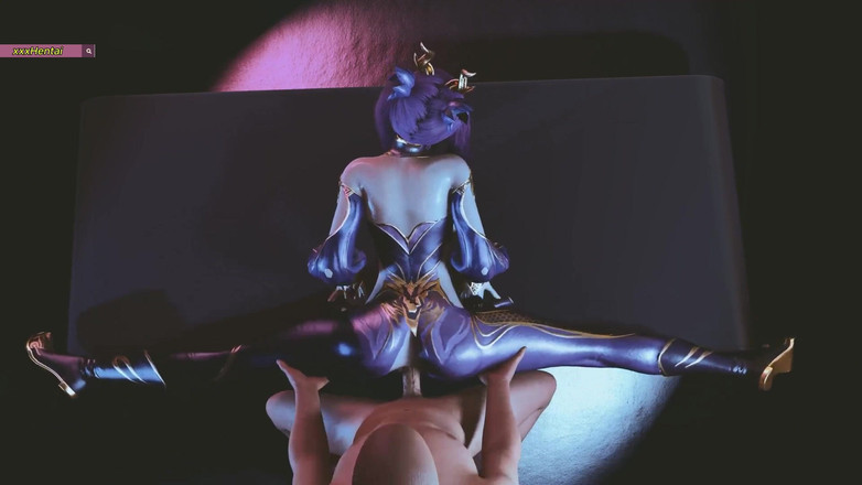 Soiyu Hentai: 紫燕大屁股美女在运动 - 3D动画