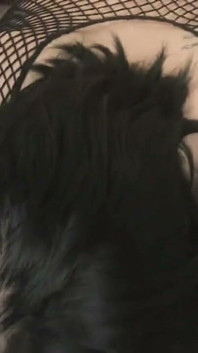Dagmar riding her pussy hard on fucking machine