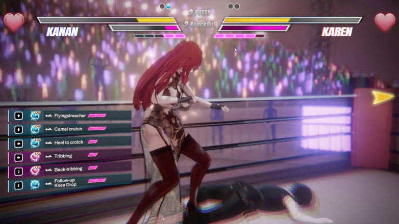 Cumming Gaming: Lesbian Battle BDSM Hentai Game Ep.2 Lesbian Tomboy Defeated Had...