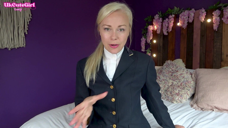 UKCuteGirl: Reiter-WICHsanleitung: Bitte um sperma auf meinem hintern