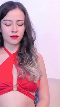Blond seks speciasl toy control dildo masturbacja