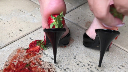 Goddess Lena: Strawberry crushing