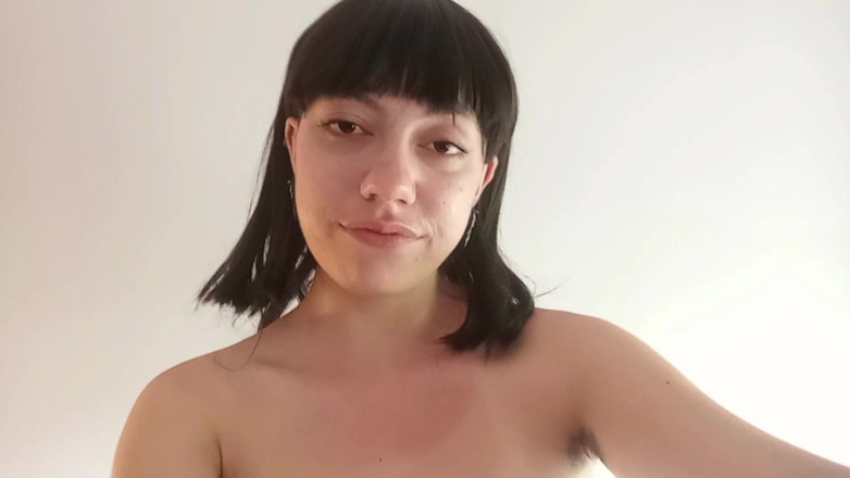 ViviBush: Hairy teen giantess finds you in her popcorn