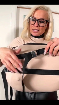 Strapping My X Cup to Fit My Jacket