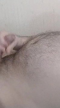 짧은 자위와 사정
