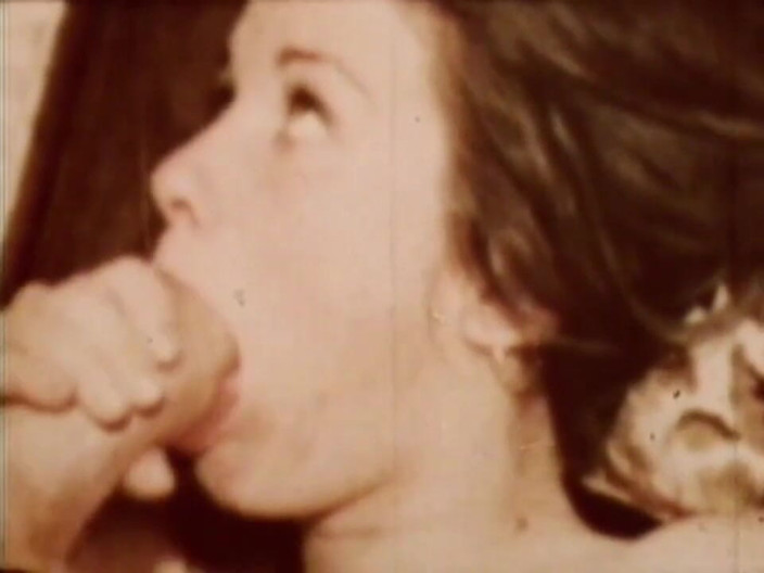 Vintage Usa: Sie nimmt den großen schwanz und lächelt