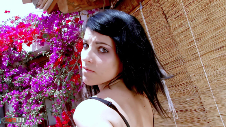MMM100 Solo: Jordanne Kali: Horny Young Brunette Jordanne Kali Getting Naked on...