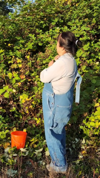Picking Blackberries, Then I Had to Pee!!