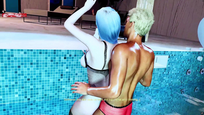 X Hentai: Tentazione di realtà virtuale: curve divine - animazione 3D Hentai