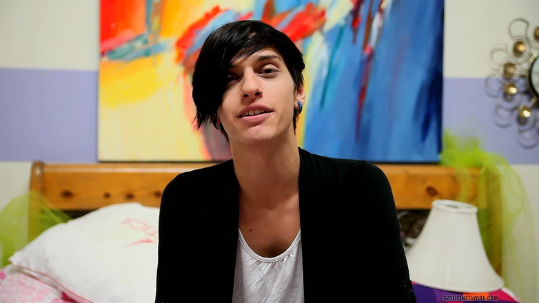 Lollipop Twinks: Twink spricht nach einem shooting