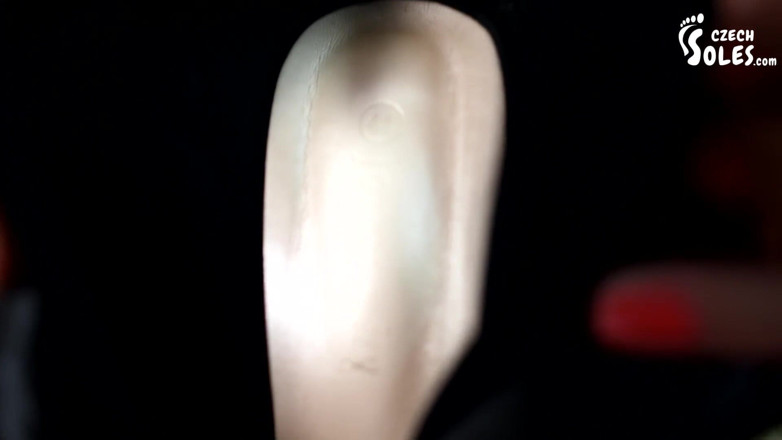 Czech Soles - foot fetish content: So, you like my big feet, don't you?