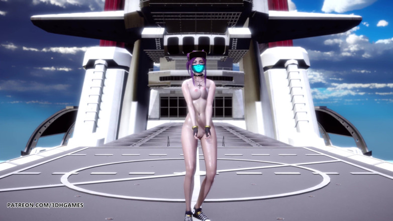 3D-Hentai Games: Helicopter naked dance Ahri Akali Kaisa Seraphine league of legends...