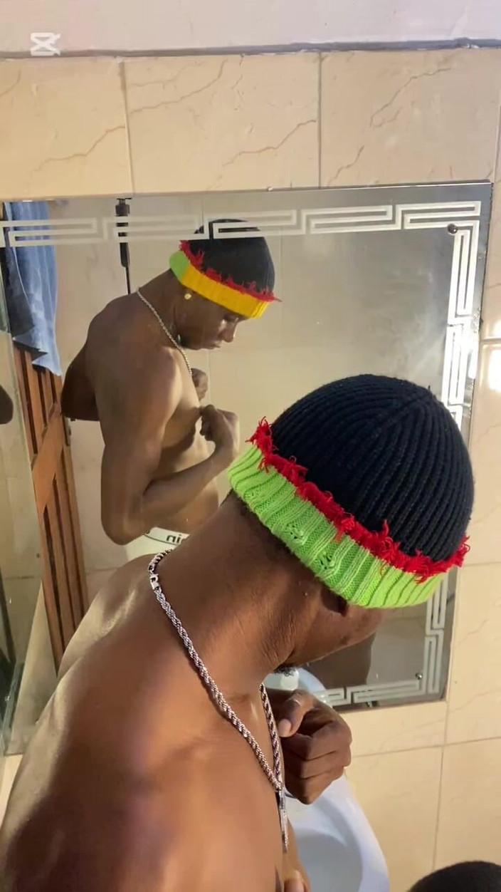 BlackDanie_production: Caught in the Mirror Got Fucked by a Monster Cock