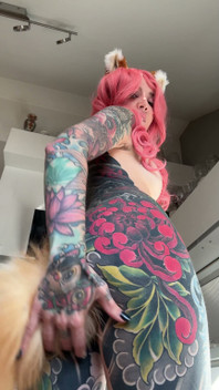 Pink Ears and Tattoos Look so Good on You