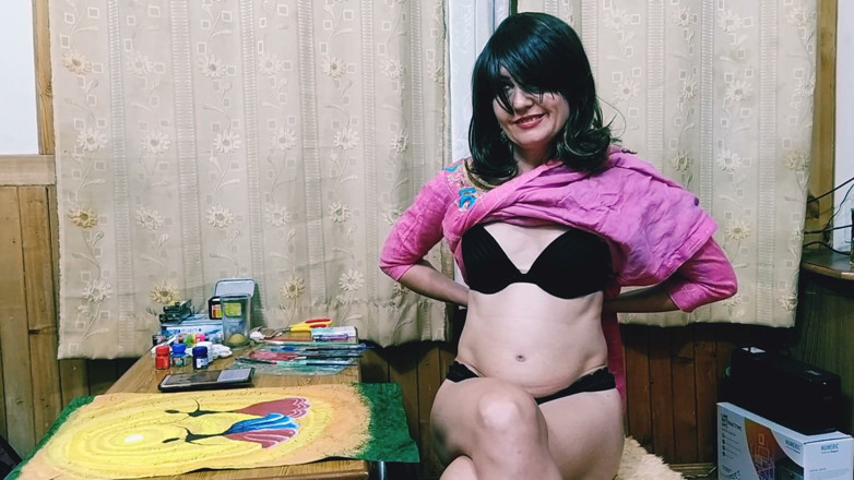 Bolly Karma: Mi hermanastra sabe cómo manejar la polla