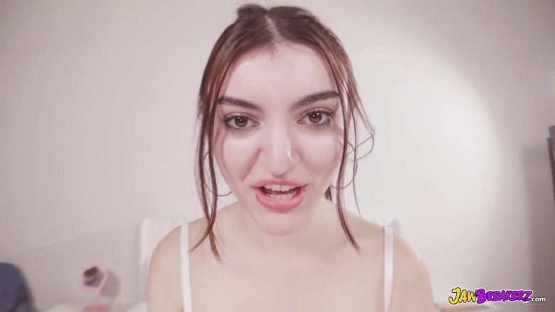Jaw Breakerz: Julia James con garganta profunda dura