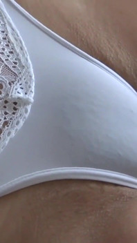 On the Beach I Filmed My Stepmother's Delicious Hairy Pussy and She Happily Showed It off