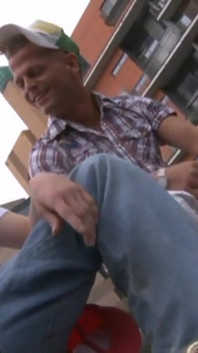 2 Blonde German Skater Twinks Fuck on the Roof