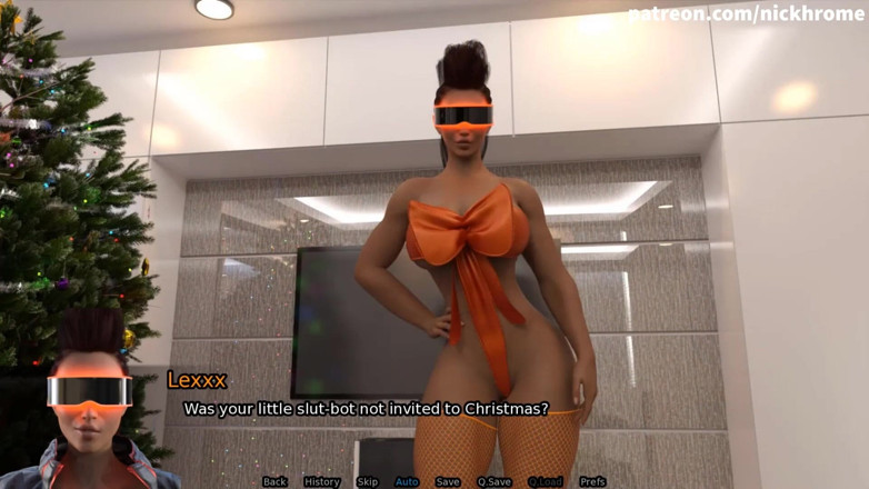 Visual Novels: Sexbot 40 - amına dokunuyor