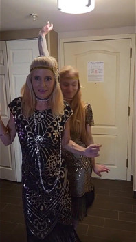 Seksowne lesbijki flappers z Xtrarenee i Dawn Layla