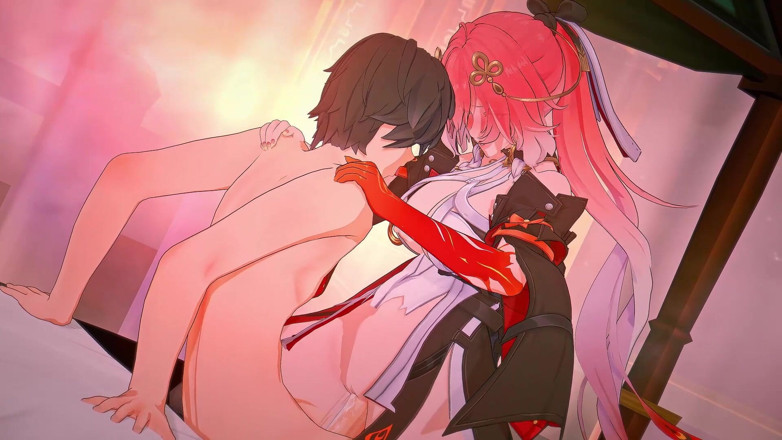 NSFWOtaku: Wuthering Waves - Animasi Seks Panas Changli - Hentai 3D Merintih &amp; Keseronokan