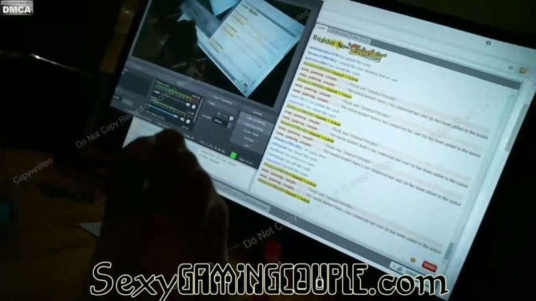 SexyGamingCouple: Distracție cu nailon și ulei