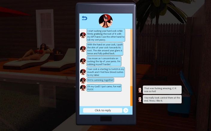 LoveSkySan69Real: Menjadi seorang dik 0.4.0 bagian 39 obrolan dengan gameplay guru oleh loveskysan69