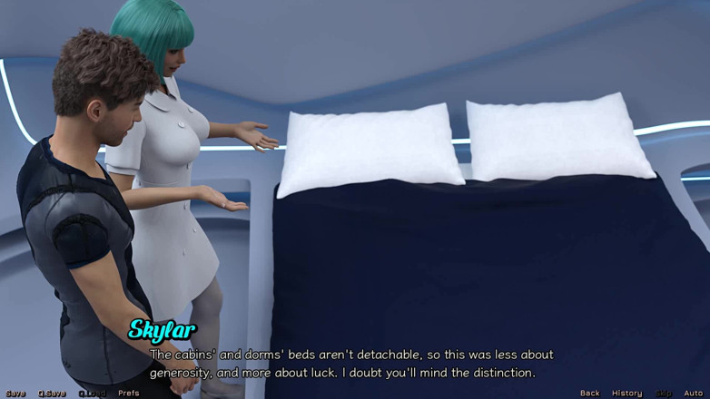 Dirty GamesXxX: Stranded In Space: prohlídka místnosti na kosmické lodi. 5. díl