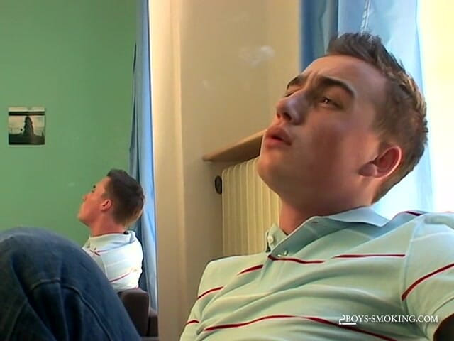 Boys Smoking: Baby-faced Phillip