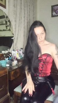 Mokrý vzhled kalhoty Tease & JOI