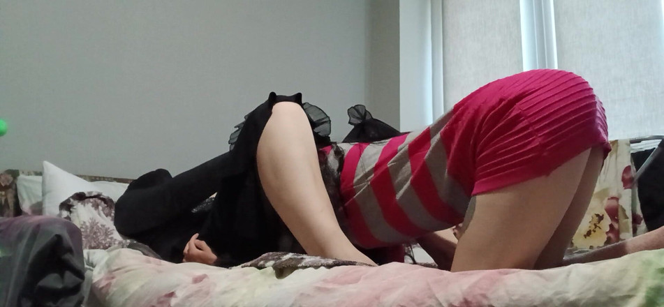 Lesbian-illusion: Personne ne sait qu’après les cours, je lèche la chatte...