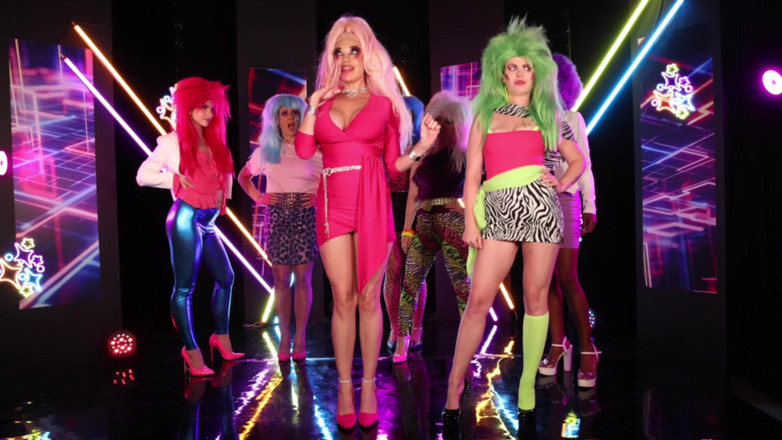 Little Puck: Jem & the Holograms Vs the Misfits Lesdom Orgy