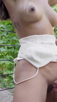 Dutch MILFs Fuck the Gardener in the Vegetable Garden with Cumswap Ending