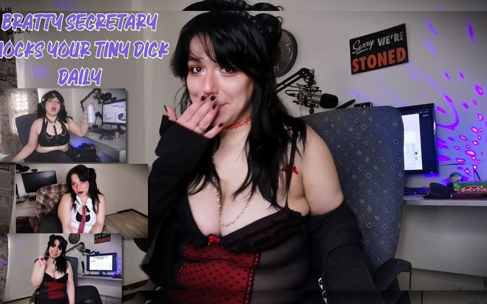 Delilah Dee: Bratty Secretary Mocks Your Tiny Dick Daily
