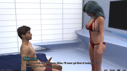 Dirty GamesXxX: Stranded In Space: please, cum in my pussy while I...