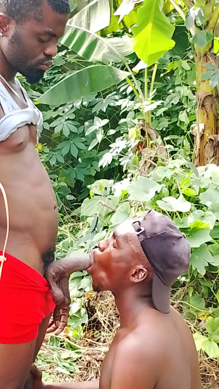 Africans men: Grote pikzuiger