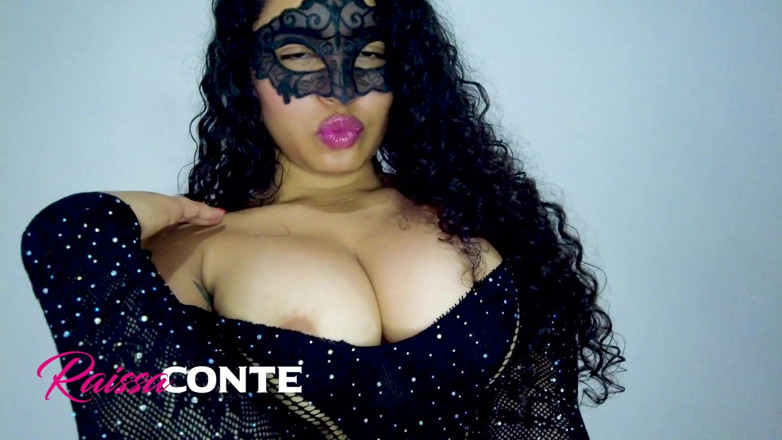 Raissa Conte: Секс с женой в платье в чулках-сеточках в домашнем видео